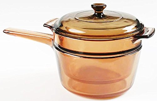 corning visions double boiler cook pot for melting chocolate