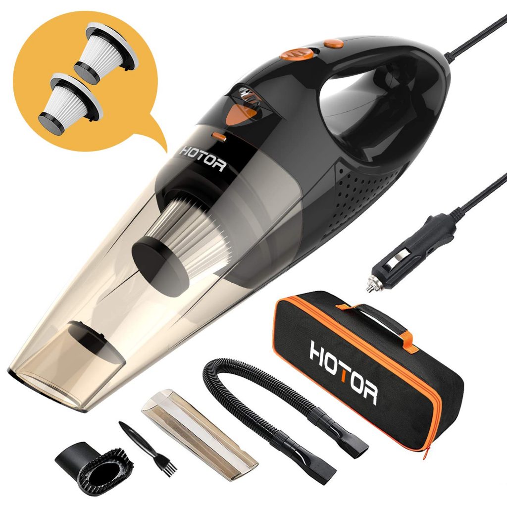 Hotor Car Vacuum cleaner with flexible hose