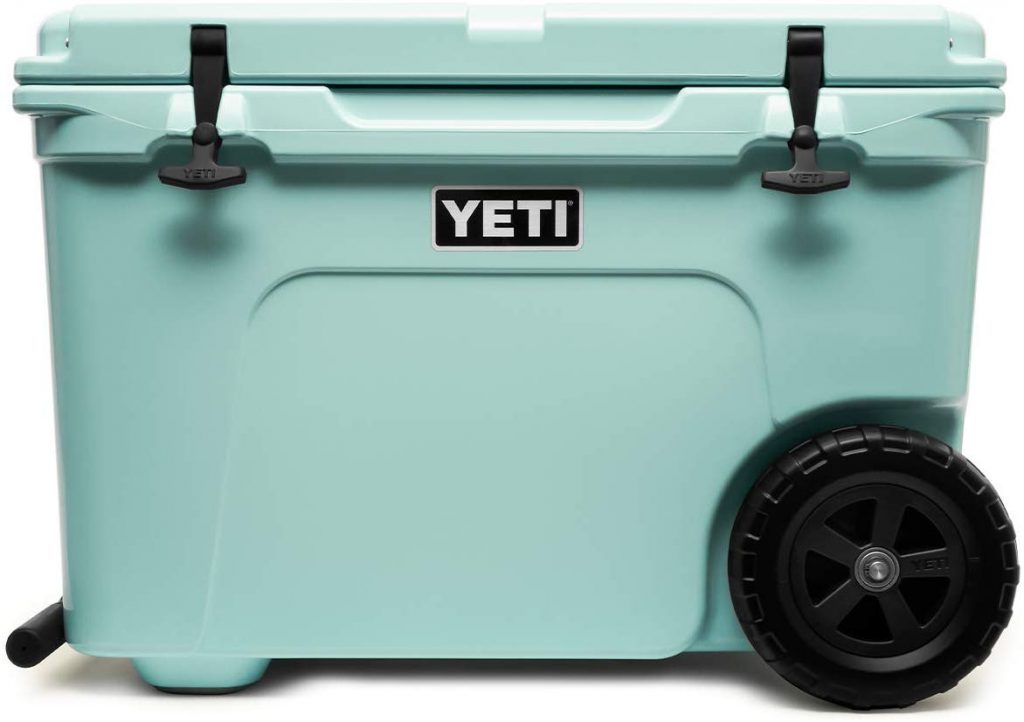 Yeti Tundra Haul wheeled most popular yeti cooler size