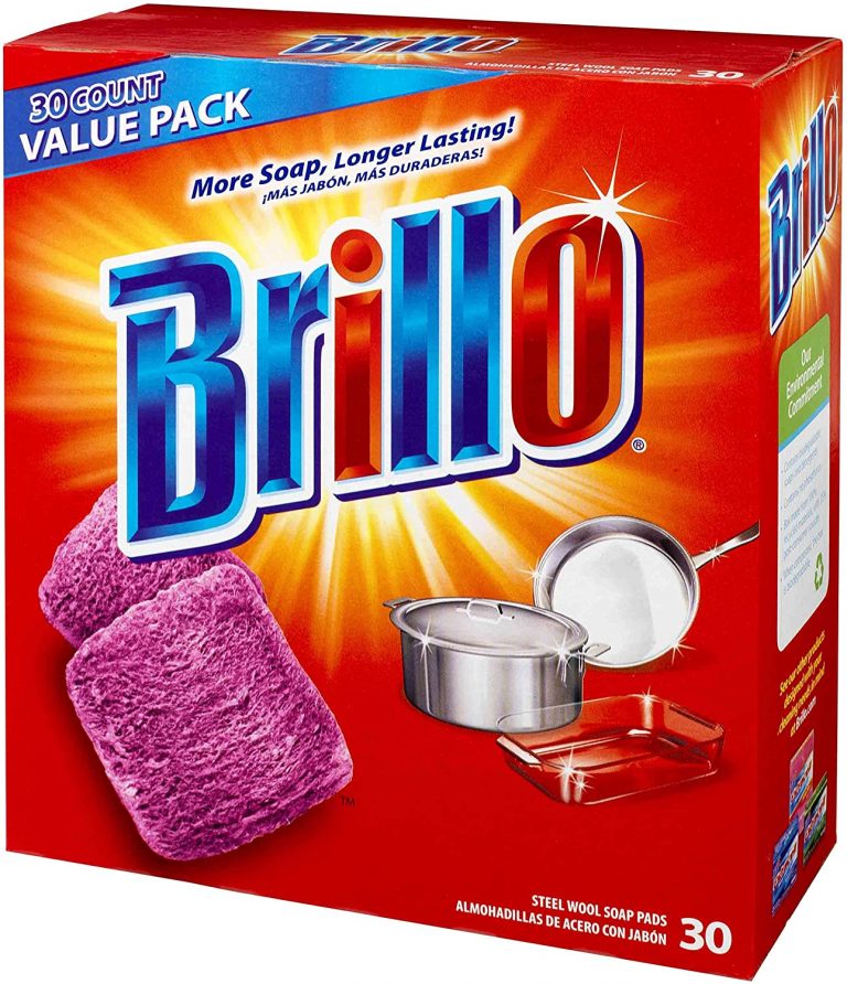 Brillo Pad On Stainless Steel