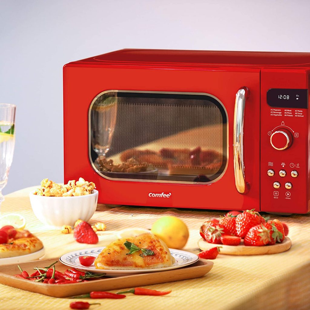 Comfee Retro Best Countertop Microwave Oven