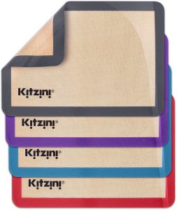 Kitzini BPA and Dishwasher safe Silicone Baking Mats
