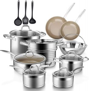 Best cookware set to use on a glass ceramic cooktop