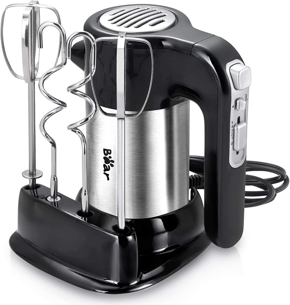 Bear Hand Mixer Electric for whipping cream, dough and cake