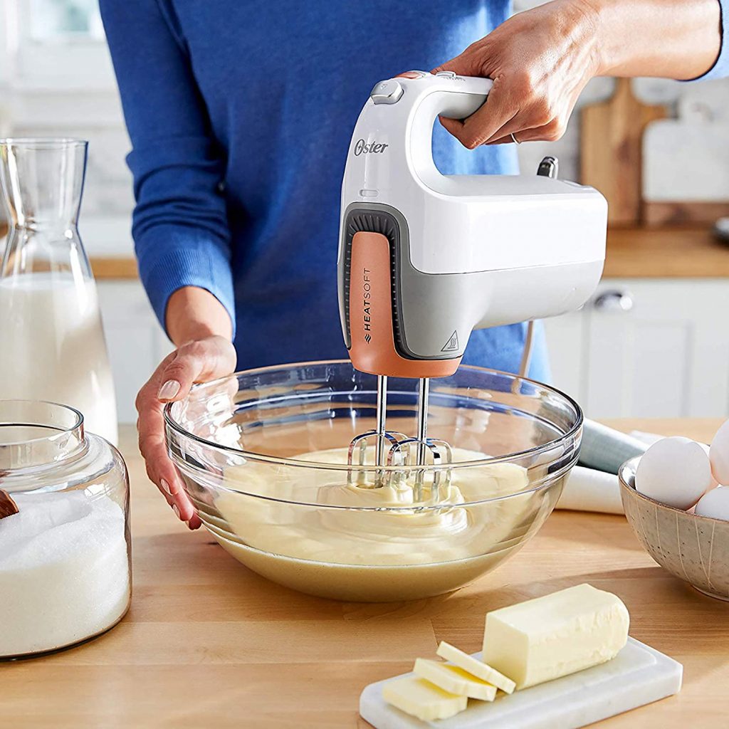 Oster hand mixer for mixing dough and mashing potatoes