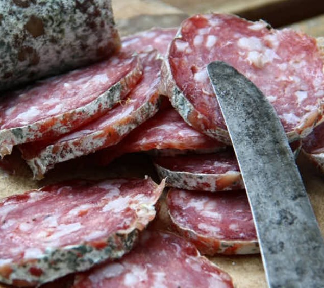Can you eat the Black Spots on Salami